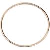 Fdit Manici per Borsa Fibbia Ad Anello Accessori Hardware Borsa Rotonda Forma Rotonda Borse Fai da Te Borse Modificate Metallo 2 Pezzi (Oro chiaro)