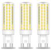 BROLSKUN G9 - Lampadina alogena a LED, 9 W, luce bianca fredda, 70 W, G9, 220 V, risparmio energetico