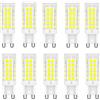 WULUN G9 3W lampadine LED Bianco Freddo 6500K, lampadine LED G9 non dimmerabili, equivalente a lampadina alogena 33W, non sfarfallio, CA 220-240V, angolo di fascio a 360°, confezione 10