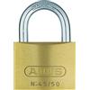 ABUS 200779 - Lucchetto in ottone tipo 45/50 Twins 5 chiavi SB