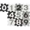 BiecoTappetino puzzle 26 pezzi XXL per bambini ginnastica lettere