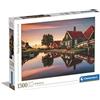 Clementoni - 31696 Collection - Zaanse Schans - 1500 Pezzi - Puzzle Adulti, Made In Italy