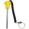 Ejoyous Perno per Pacco Pesi, Perno di Caricamento Piatto Magnetico da 8 Mm di Diametro Perno di Ricambio Accessorio per Allenamento di Forza con Fune per Pacco Pesi in Ferro