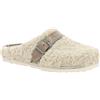 inblu Pantofole ecofriends Donna invernali in ecopelliccia con Fibbia plantare in Pelle