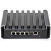 HSIPC Jasper Lake Celeron N5105 Quad Core Firewall Micro Appliance, Mini PC, Nano PC, Router PC with 16G RAM 512G SSD, 4 RJ45 2.5GBE Port AES-NI compatible with Pfsense