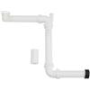Reginox Panama sifone salvaspazio, R27431, Panama bianco [Lavelli da Cucina > Accessori per Lavelli da Cucina]