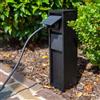 Lutec Mains Distributore di potenza, 16A - max. 3500W, 2 prese, 9702201012, Mains [Lampade per Esterni > Prese di Corrente]