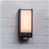 Lutec Qubo lampada a parete, LED con rilevatore di movimento, 5193002118, Qubo [Lampade per Esterni > Lampade a Parete]