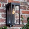Lutec Flair Solar lampada a parete, E27, con rilevatore di movimento, 6988804012, Flair [Lampade per Esterni > Lampade a Parete]