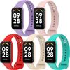 CZhkg 2 Pezzi Cinturini per Orologi per Redmi Smart Band 2 Strap, Cintura di Ricambio Silicone Bracelet Sportivo Cinturino Wrist Strap Armband per Redmi Smart Band 2 Watch (Blu nero
