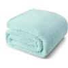 Whale Flotilla Coperta Morbida e Calda in Flanella, Coperta Pile Plaid per Letto, Divano, 130 x 170 cm, Blu