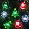 KATELUO Luci di Natale, 3M 30 LED Luci Albero di Natale Catena Luminosa Fiocco di Neve Luci Babbo Natale, Luci Natale Albero, Decorazioni Natalizie per Esterno Interno Albero di Natale Feste Giardino Casa