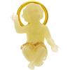 LibreriadelSanto.it 100 pezzi Gesù Bambino Fluorescente - Altezza 4 cm