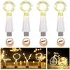 Ceepko Luci USB per bottiglie, 15 LED 1,5 m, ricaricabili e impermeabili, luci fatate con tappo per bottiglia vino, decorazioni natalizie, feste, matrimonio, camera, fai da te