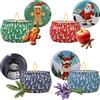 YINUO LIGHT Candele Profumate Set di 4, Regalo per Donna, Candele di Cera di Soia Naturale da 4.4 oz in Latta, Natale, Aromaterapia per Donne, Mamme, Fidanzate, Colleghe, Amici