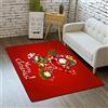 Morbuy Christmas Tappeto Salotto Grande Natale Pelo Corto Moderno, Moquette Antiscivolo, Grandi Soggiorno Bambini Camera da Letto Decorazione Domestica Tappeti (Decorazione Natalizia,60x120cm)