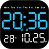 ORIA Orologio Da Parete Digitale 16'' Con Telecomando: Grande Display LED Con Svezia, Doppia Allarme E Temperatura - Verde - 4