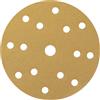 NTools HMF 7, carta vetrata da 150 mm, velcro, grana 120, dischi abrasivi da 150 mm, velcro, 15 fori, per levigatrice orbitale rotonda, cuscinetti per dischi abrasivi all'ossido di alluminio, carta