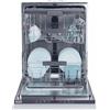 De'Longhi L6NP83D-SH - Lavastoviglie, 15 coperti, Incasso, Classe energetica C