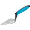 OX Pro Cazzuola Punta Londra - Trowel Archeologia, Acciaio Carbonio, 127mm | Lama acciaio carbonio temprata | Grip morbido DuraGrip | Per muratura, archeologia e restauro