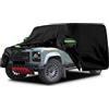 JUDANNA Telo Copriauto da Esterno Compatibile con Land Rover Defender 110 1990-2016, Copertura Auto Impermeabile Traspirante Telo per Auto con cerniera protezione da neve, pioggia, polvere, sole