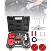 RUIZHI Kit cinghia dentata per motore auto Ford 2.0 EcoBlue, Transit S-Max TDCi strumento di regolazione del motore, set cinghie dentate 303-1637, 303-1643, 303-1650