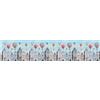 PENSIERI DELICATI Passatoia 52x250 cm, Realizzata in Cotone e PVC, Made in Italy, Passatoia Lavabile In Lavatrice A 40°, Fantasia Volare