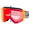 CGM Maschera da sci 781A MAG Nero|Fotocromatica IRIDIUM PLUS Rossa S1-S3 (8%-80%)