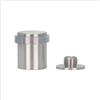 EVI Herrajes | Fermaporta | Base filettata | Gomma di silicone naturale | Acciaio inossidabile | Include vite + tassello di fissaggio | Mod. I-181