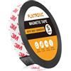 Flintronic 5M Rotolo di Nastro Magnetico, Nastro Magnetico Autoadesivo, Striscia Calamitata con Nastro Adesivo 3M, per Tende, Foto, Poster, Magneti per Frigorifero, Zanzariere, Domestico(2cm*1.5mm)