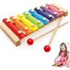Rakiuty Xilofono Bambini,Colorato Xilofono Legno,Regali per Bambini