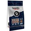 VITALDIN SPORT 100% Whey Protein Cioccolato 1 Kg - 6,5g BCAA | Proteine del Siero del Latte 100% Whey con Digezyme; Sviluppo e Recupero Muscolare; 6,5 g BCAA; senza Zuccheri; Cioccolato.