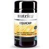 NUTRIVA Equicap, Integratore Alimentare per Unghie e Capelli, con Bamboo, Zinco, Ferro, Vitamina C e Vitamine B, per Capelli Forti ed Elastici, Unghie Sane, 30 Compresse, Adatto a Vegetariani