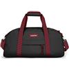 Eastpak Stand + Borsone, 53 cm, 34 L, Nero (Blakout Strip Red)