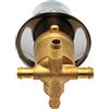 elpruperif Filettatura/Intubazione in Ottone Massiccio Miscelatore per Acqua Calda e Fredda Rubinetto Doccia Deviatore 2/3/4/5 Vie Diviso Due Pezzi, Cartuccia Ceramica (Deviatore Intubazione-4 Uscita)
