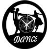 Instant Karma Clocks | Orologio Da Parete | Ballo | Ballerini | Danza | Tango | Walzer Dance | Coppia di Ballerini | Decorazione Casa | Idea Regalo, Stile-02