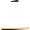 Eglo lampada a sospensione a LED Camacho, dimmerabile, in acciaio, legno