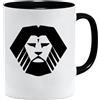 Jungle Mug Tazza vichinga nordica, idea regalo per uomini anziani, papà nonno, motivo: vichingo, teschio da bierkbrog thors hammer (VIKING003)
