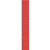 Offray Ribbon Swissdot Craft Grosgrain 7/8 X 9 m, Colore: Rosso