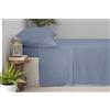 Degrees home - Premium - Completo lenzuola - 4 pezzi - Lenzuolo - Lenzuolo con angoli 105 x 200-2 federe 80x50