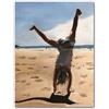 James Coates - Handstand on Beach Art Print Poster Wall Art 40,6 x 30,5 cm (A3)