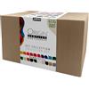 PEBEO Pébéo - Origin Acrylics - Set Collection 20x60 ml - Peinture Acrylique Éco-Conçue - Finition Mate - Liant 100% Recyclé - 96% de Matières Premières d'Origine Européenne - Assortiment de 20 couleurs