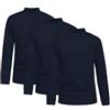 Nottingham Lupetto Bambino Bambina Caldo Cotone, Conf 3pz, Art. NOTLPBTL Blu 11-12 Anni