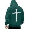 CXKOLD Maglioni di Lana Felpa One Piece Uomo Pull e Bear Maglia Padel Uomo Felpa con Cappuccio Uomo Inverno, Hoody Tinta Unita Basic Casual Style Felpa Uomo Fleece Felpa Cotone Uomo con Zip Senza