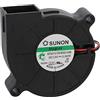 Sunon MF50151V1-A99 - Ventola radiale, 50 x 50 x 15 mm, CC 12 V, 5000 giri/min, 40 dBA, cuscinetti vapo, 2 fili
