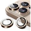JETech Pellicola Fotocamera per iPhone 16 Pro/16 Pro Max, Titanio Sabbia