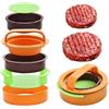 ZMREN Pressa Hamburger, Antiaderente Stampo per Hamburger, Macchina per Hamburger con Manico, per Hamburger Fare Barbecue Polpette
