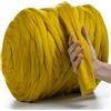 MeriWoolArt® Filato XXL di Merino 100%, Spessore 4-5cm, Soffice per Feltro ad Ago, Infeltrire, Bagnato, Fai Da Te Coperta Grossa