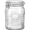 FORNOR 87065 Barattolo in vetro coperchio CLIP 1 L Diam 10,2 x 20,3 cm