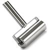 Space Home - Mattarello Acciaio Inox - Mattarello per Ravioli, Pasta, Tortellini - Rotella e Rullo per Ravioli, Pasta, Pizza - Mattarello Rullo da Pasticcere Metallo - 17 x 12 cm